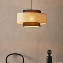 Axyaa Natural Rattan Pendant Light for Dining Living Room Home Decor