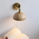 Axyaa Ash Wood LED Wall Light Indoor Decor Lighting Bedside Lamp