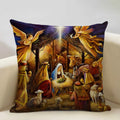 Jesus Decor Pillow Cover 45x45cm Home Sofa Art Decor Gift Axyaa
