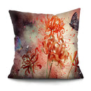 Axyaa Bird Oil Painting Cushion Cover - Chinese Style Home Decor