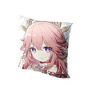Axyaa Cartoon Anime Decor Pillowcase for Dormitory Sofa Bedside - Two Direction Throw Pillow Case