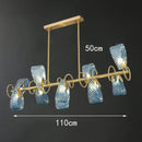 Axyaa LED Chandeliers: Modern Pendant Light for Living and Dining Room