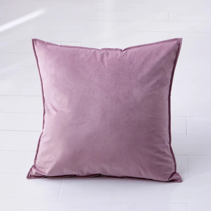 Axyaa Velvet Cushion Cover 40x40 for Sofa Car Home Decor