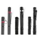 Axya Mini Emergency Flashlight Keychain Waterproof Torch Pocket Pen Light