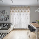 Axyaa Macrame Cotton Door Curtain Wall Hanging for Boho Home Decor