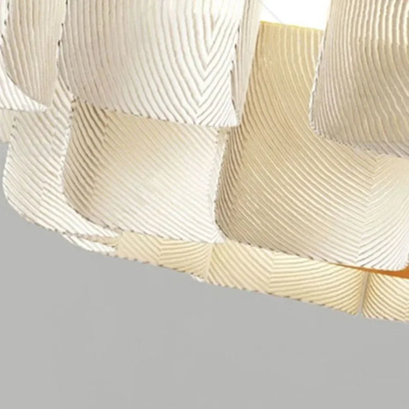 Axyaa LED Chandelier: Luxe Fingerprint Design for Living Room, Bedroom, Villa & Hotel Lobby