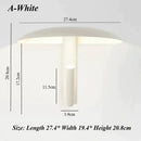 Axyaa Nordic Rotating Wall Lamp: Modern LED Night Light for Home Decor