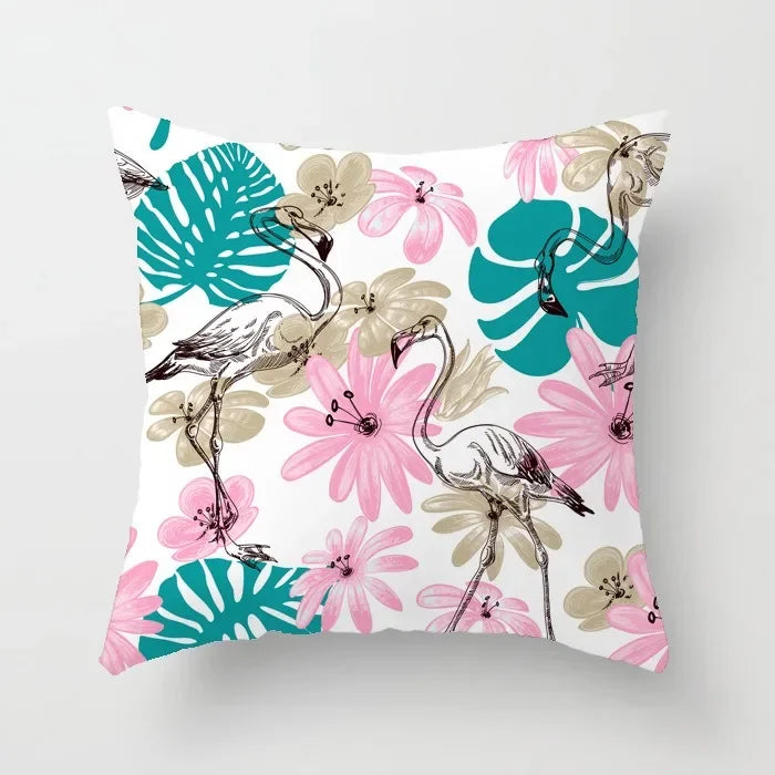 Axyaa Cartoon Watermelon Banana Print Seat Cushion Cover