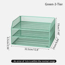 Axyaa Multi-Layer File Rack & Desk Organizer for Office, Bookshelf & Document Storage