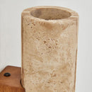 Natural Stone Wall Lamp Up Down LED Lights for Living Room & Bedroom by Axyaa