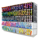 Axyaa Acrylic Marker Holder Pen Storage Box Pencil Shelf School Office Organizer