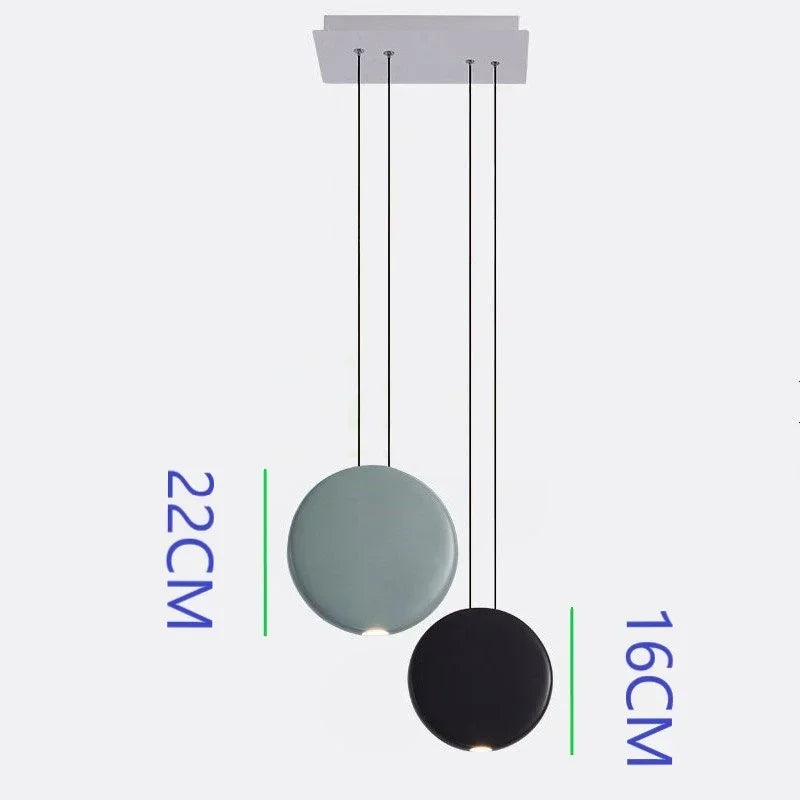 Axyaa Scandinavian Chandelier Pendant Lamp for Dining Room Coffee Shop Bar Kitchen Island