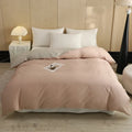 Axyaa Cotton Twill Quilt Cover - Single Size Solid Color Pure Cotton Bedding