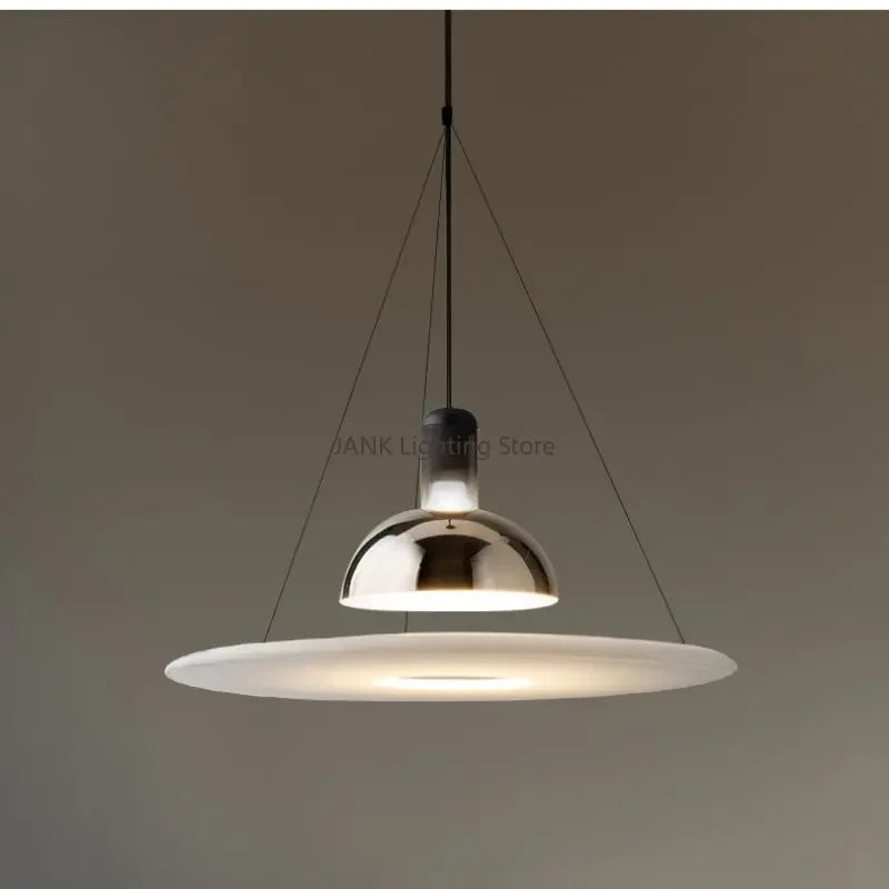 Axyaa Designer LED Flying Saucer Chandelier for Bar Bedroom Living Room Decor