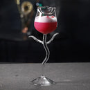 Axyaa Rose Shape Champagne Flute Glass