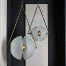 Axyaa Nordic Acrylic Pendant Chandelier for Modern Living Room Dining Bedside Counter