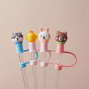 Axyaa Silicone Strawberry Straw Caps for 40 oz Tumbler - Set of 2