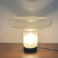 Axyaa Nordic Glass Table Lamp - Modern Mushroom Desk Light for Home Décor