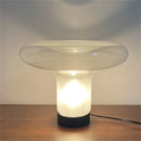 Axyaa Nordic Glass Table Lamp - Modern Mushroom Desk Light for Home Décor