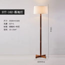 Axyaa Wabi-sabi Walnut Wood Zen Table Lamp LED E27 Fabric Lampshade