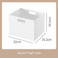 Axyaa Clear Drawer Boxes with Lids & Wheels - Household Plastic Organizers