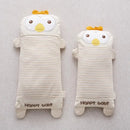 Axyaa Kids Buckwheat Pillow: Knitted Cotton Shell, Neck Support, 25x40cm