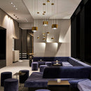 Axyaa Nordic Light Luxury Chandelier: Modern, Simple Design with Magic Ball Elements