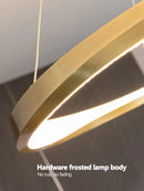 Axyaa Modern Minimalist Circle Combination Italian Chandelier