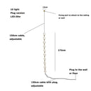 Axyaa Loft Staircase Chandelier with French Pearl Necklace Design