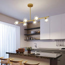 Axyaa Modern Chandelier LED Suspension Lamp for Kitchen Island Table Living Room Bedroom