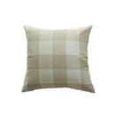 Axyaa Plaid Pillow Cover Simple Classic Decorative Cushion for Sofa and Living Room