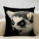 Axyaa Animal Pattern Cushion Cover Trio: Lion, Tiger, Bear Home Sofa Decor Kids Gift
