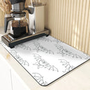 Axyaa Spider Coasters Halloween Absorbent Mats for Countertop Non-Slip Mats