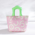 Axyaa Insulated Lunch Box Bag for Students and Office Workers, Graffiti Design