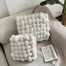 Axyaa Cozy Lamb Fleece Throw Pillow for Chic Living Room Decor and Relaxing Comfort