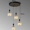 Axyaa Luxury Crystal Chandelier Pendant Light for Living Room Dining Room Ceilings