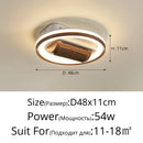 Axyaa Bladeless LED Ceiling Fan with Remote Control and Dimming - Indoor Lighting Fixtures