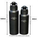 Axyaa Stainless Steel Vacuum Insulated Bottle with Straw - 800/1000ML