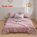 Axyaa Summer Cool Quilt | Japanese Washed Cotton | Single & Double Sizes | Lightweight
