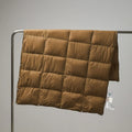 Axyaa White Goose Down Shawl Blanket: Antibacterial, Multifunctional & Portable for Travel & Home