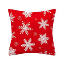 Axyaa Merry Christmas Print Sofa Cushion Decoration Pillowcase