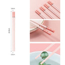 Axyaa Non-Slip Sushi Chopsticks Set for Home and Restaurant