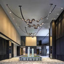 Axyaa Nordic Minimal Pendant Light for Hotel Living Room & Staircase