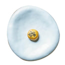 Axyaa Matte Stone Plate Tableware for French Western Food, Steak & Fruit Salad