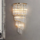 Axyaa Crystal Wall Lamp: Luxury, Master Bedroom, Hotel Villa, Living Room, TV Sofa Surround