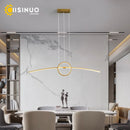 Axyaa LED Pendant Lights for Smart Home - Modern Hanging Lamp for Dining, Living, Kitchen