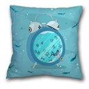 Axyaa Teal Blue Astronaut Pillowcase - Sea World Theme Sofa Cover
