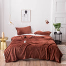 Axyaa Flannel Throw Blanket: Classic Solid Black Fleece, 180*200cm