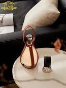 Axyaa Vintage Rechargeable Grapefruit Table Lamp - LED Portable Desk Light