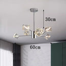 Axyaa Crystal Chandelier Pendant Light for Living Room, Bedroom, and Ceiling